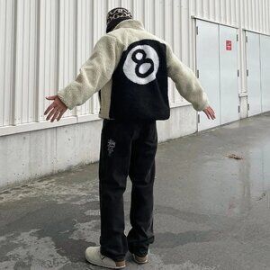 Stussy 8 ball fleece Reversible